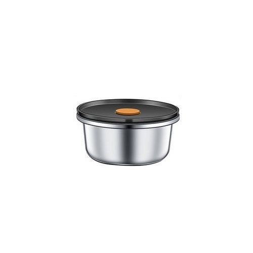 SSGP Food Storage Stainless Steel Jar Container 280ml - Brown