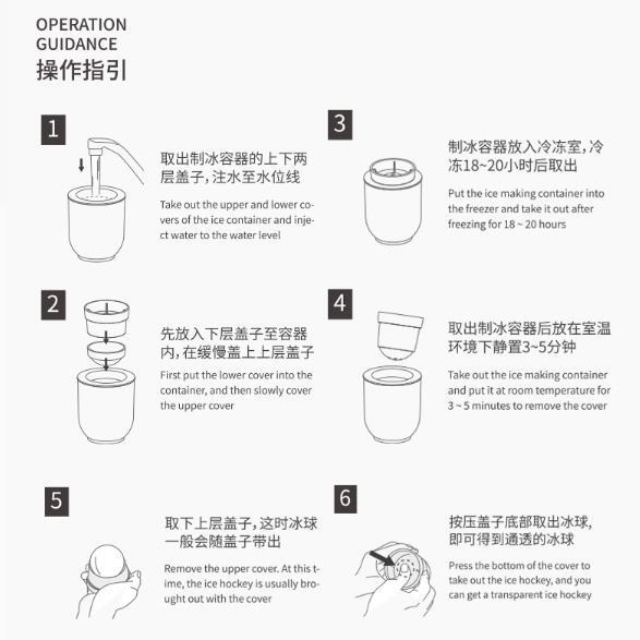 Robo King Ice Ball Maker - Blue