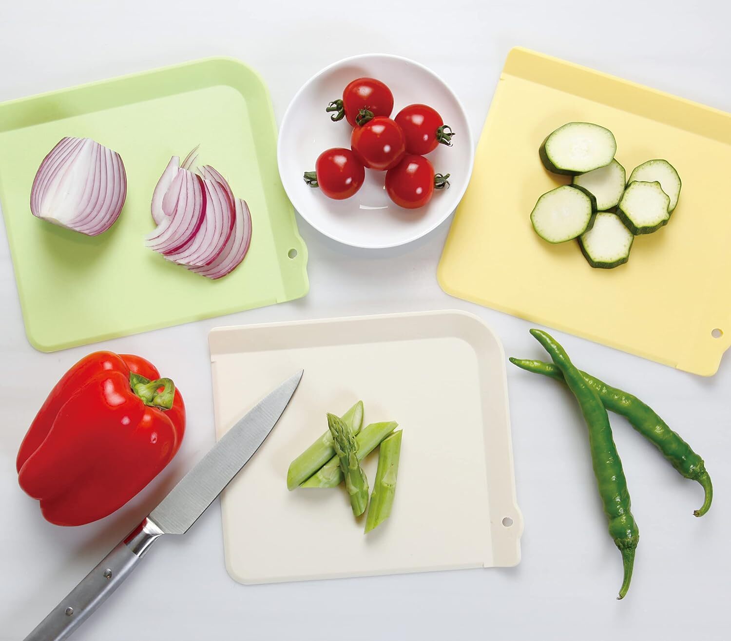 Ihara Kihan Anti Bacterial Chopping Board White