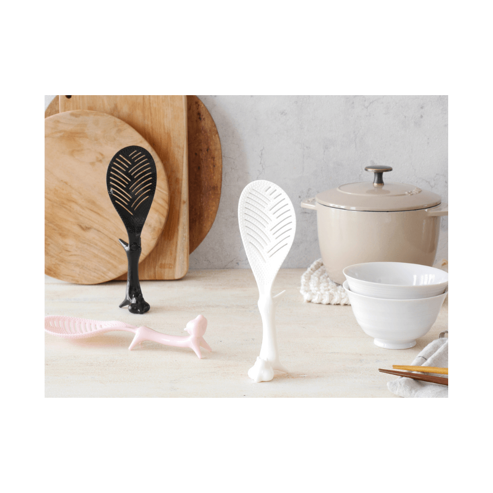 Ihara Kihan Rice Scoop White