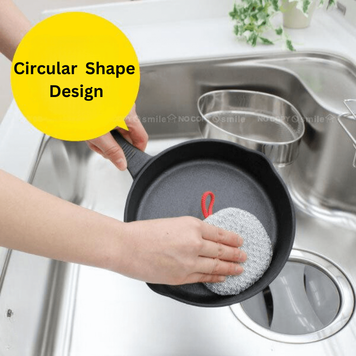 Sanbelm S/S Scourers Brush