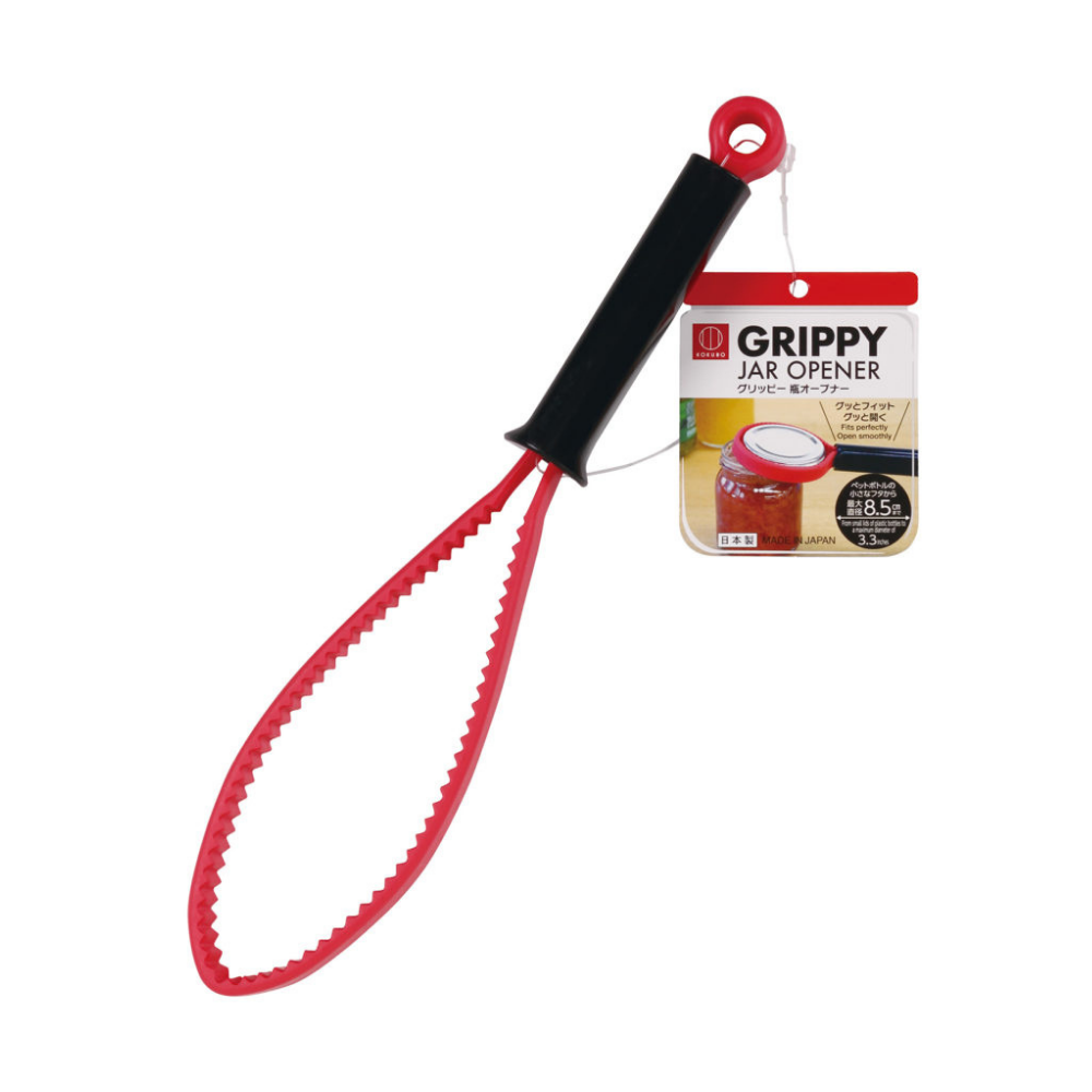 Kokubo Kogyo Grippy Jar Openner - Red