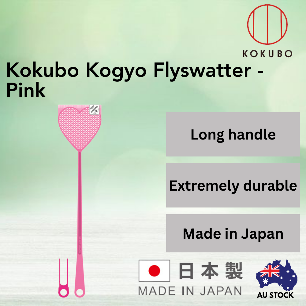 Kokubo Kogyo Flyswatter - Pink