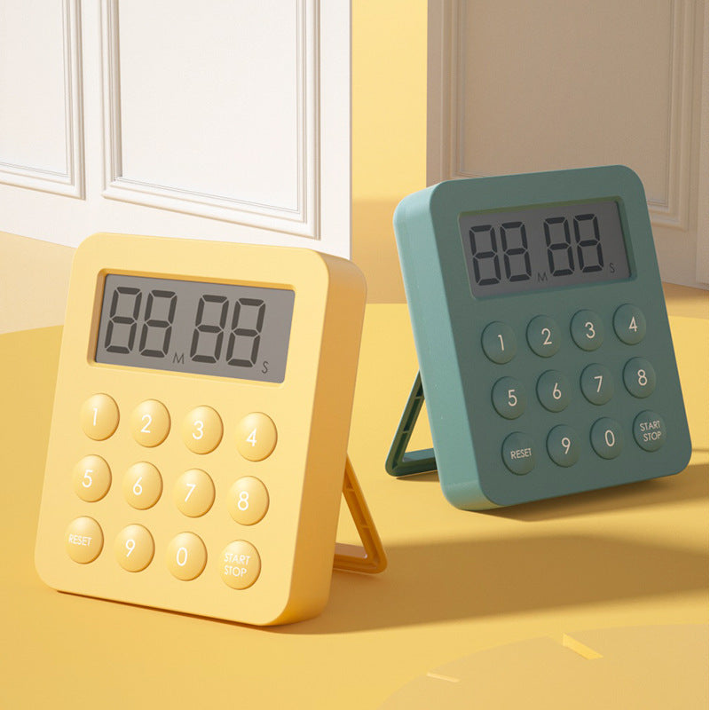 Robo Taylor 12 Button Digital Timer Cooking Countdown Controller Yellow