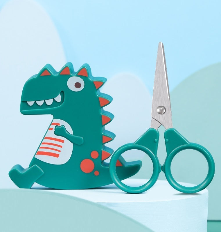 ZXQ Zhangxiaoquan PHP-22 Kids Safety Scissors 80mm - Dinosaur