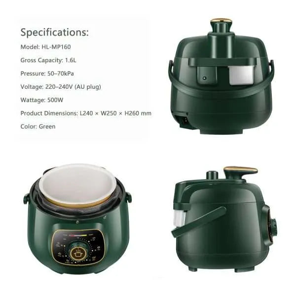 Hoper Layer Pressure Cooker 1.6L