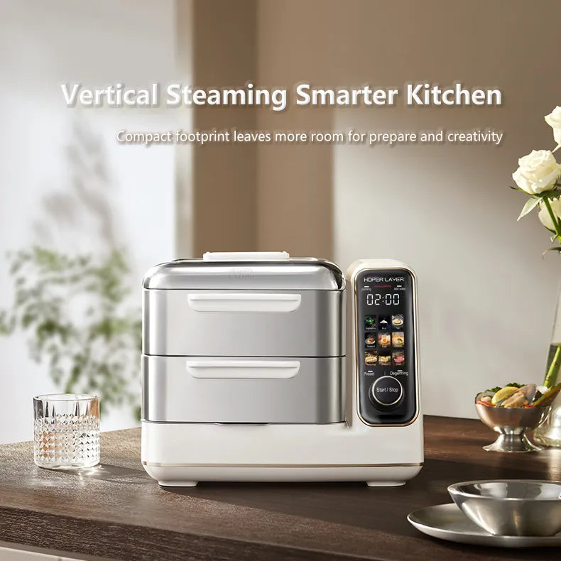 Hoper Layer Multi-Function Electric Food Steamer 16L