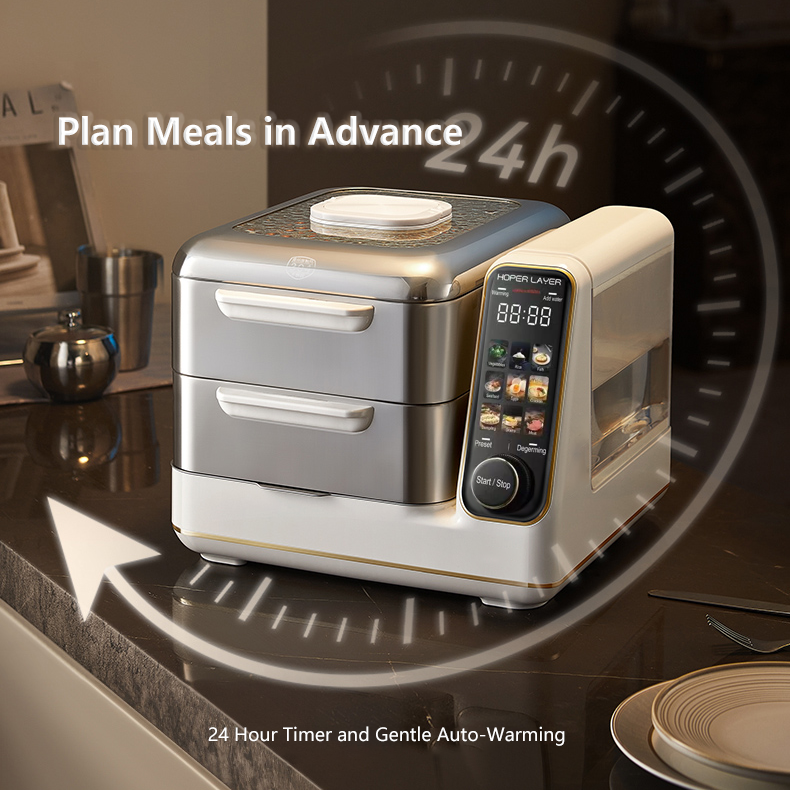 Hoper Layer Multi-Function Electric Food Steamer 16L