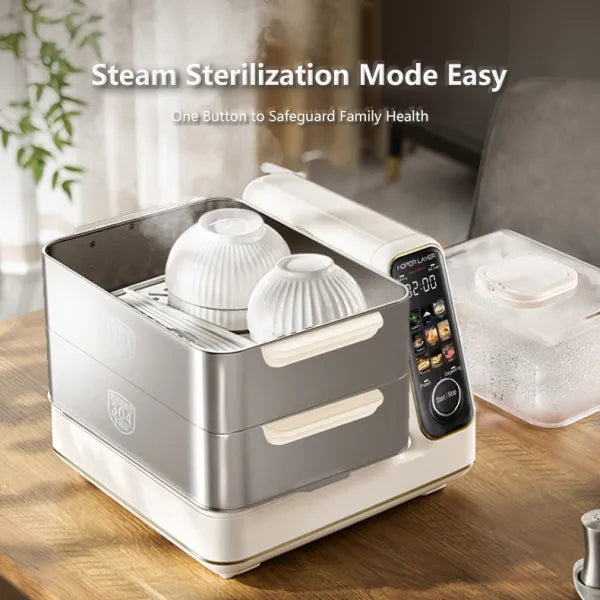 Hoper Layer Multi-Function Electric Food Steamer 16L