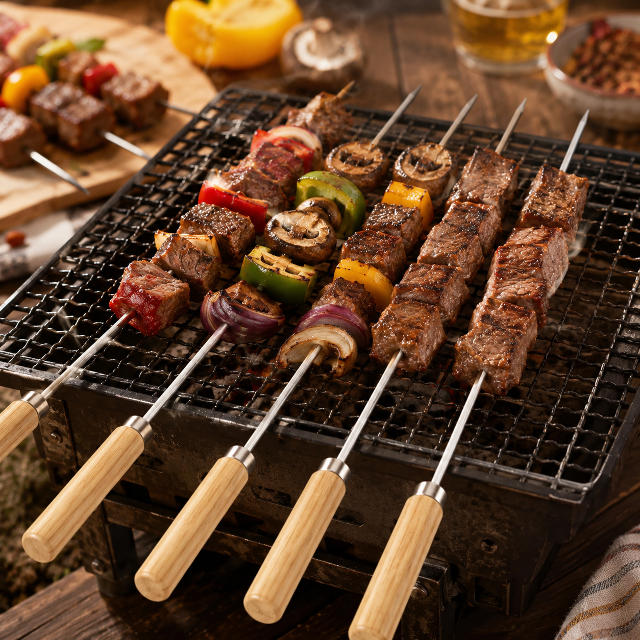 Fresh Life S/S BBQ Skewers 35cm 5pc