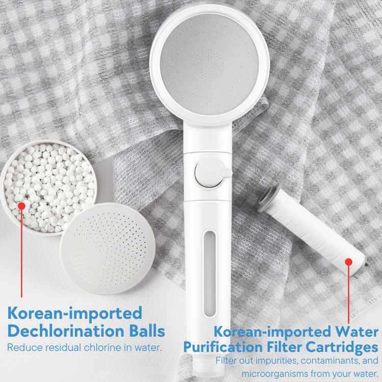 Kylin Home & Bath Shower Head Filter - Sediment Filter 4pcs Set
