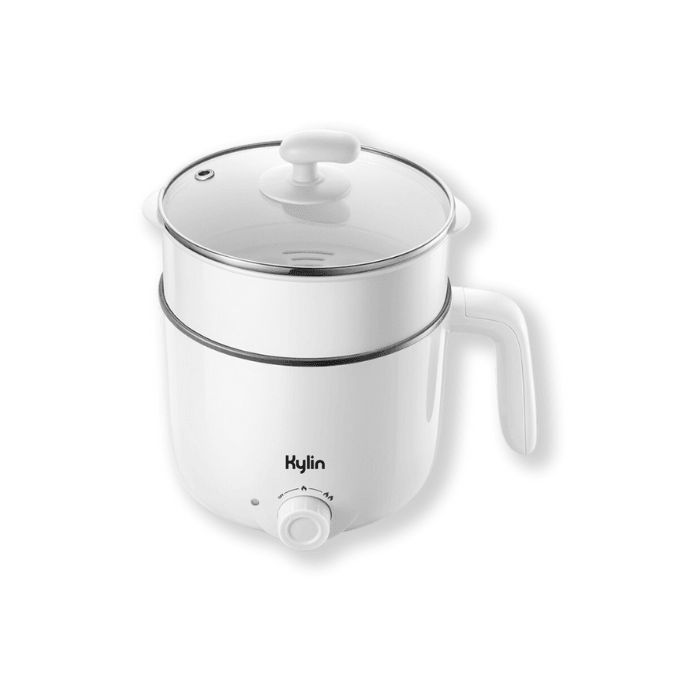Mini Non-stick Multicooker with Steamer Rack