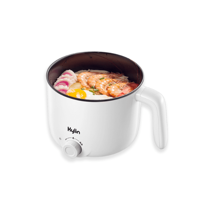 Kylin Mini Non-stick Multicooker Steam Rack Included White 1.2L 600~700W AU-K6412