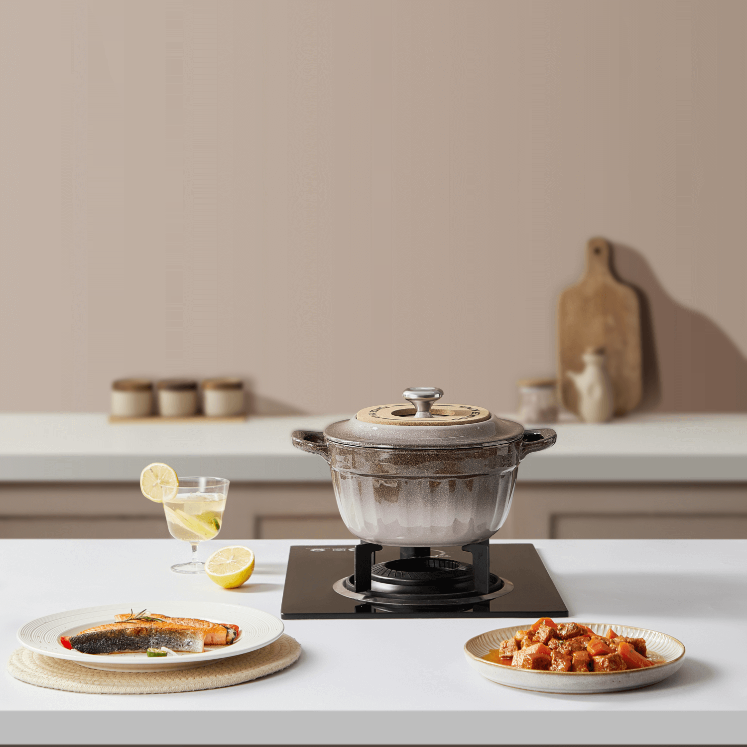 Cooker King Gilded Enamel Stock Pot