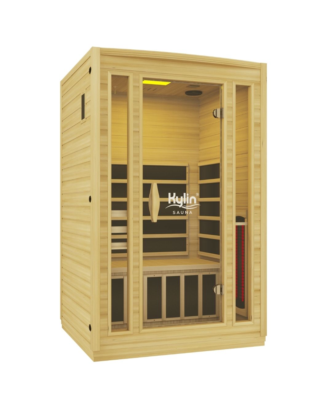 Kylin Full Spectrum Low EMF Carbon Far Infrared Sauna 2 people - K8200 FS (NEW ARRIVAL)