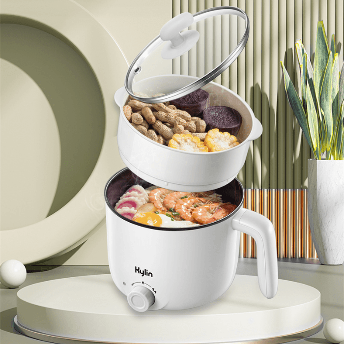 Multicooker with Steamer Rack