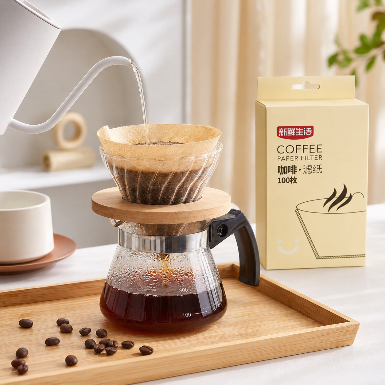 Fresh Life Coffee Filter Paper 100pc