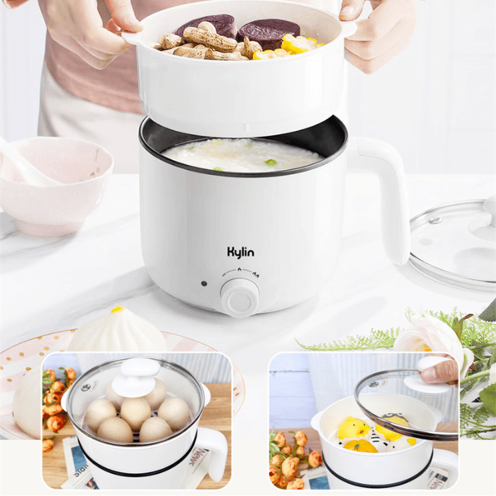 Multicooker with Steamer Rack