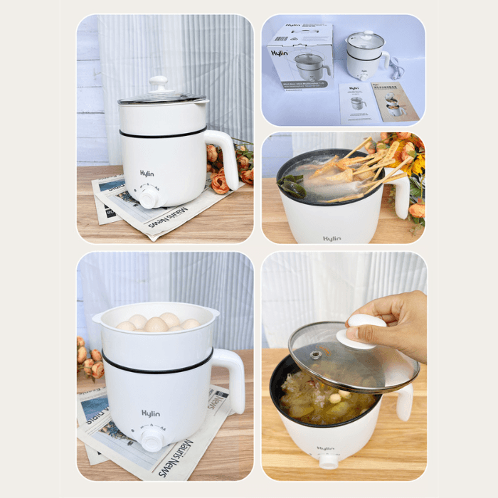 Multicooker with Steamer Rack
