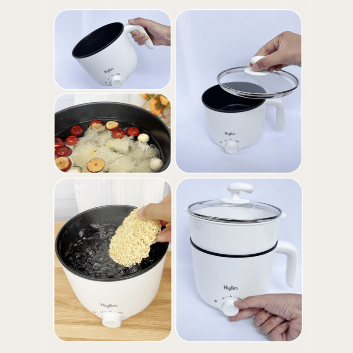 Multicooker with Steamer Rack