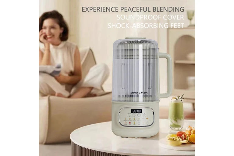 HOPER LAYER Low-Noise Cooking Blender with Enclosure (Model HL-PB01)