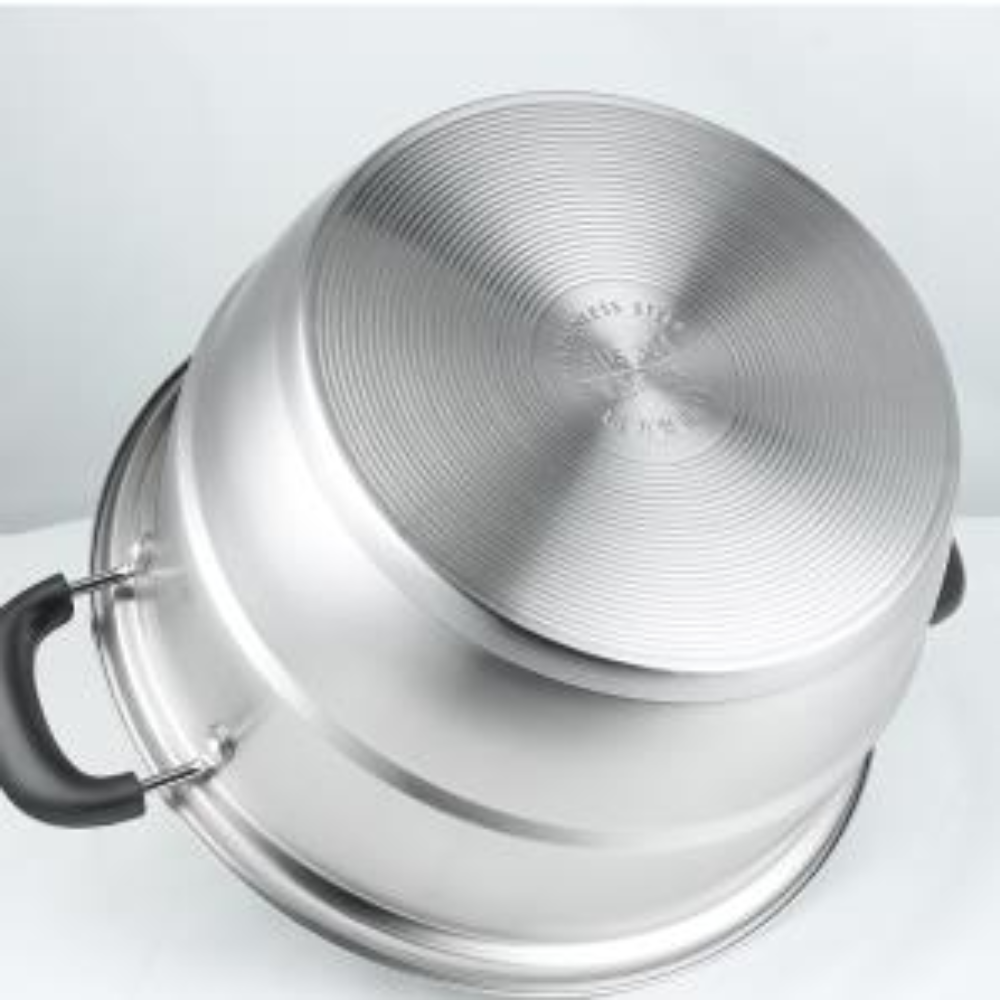Boutiq Royal Chef 2 Layer Multipurpose Steamer Induction And Electro Stoves Compatible