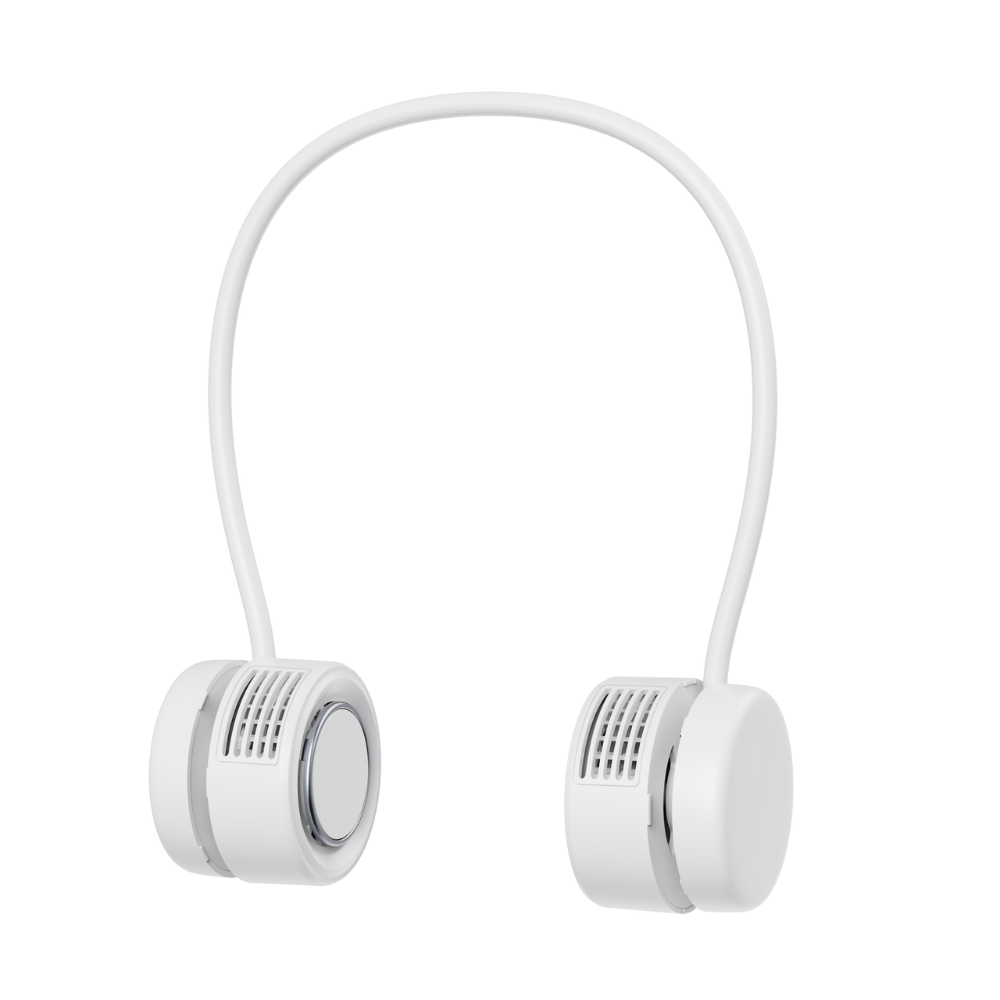 XYD Y25 Portable Hanging Neck Fan - White