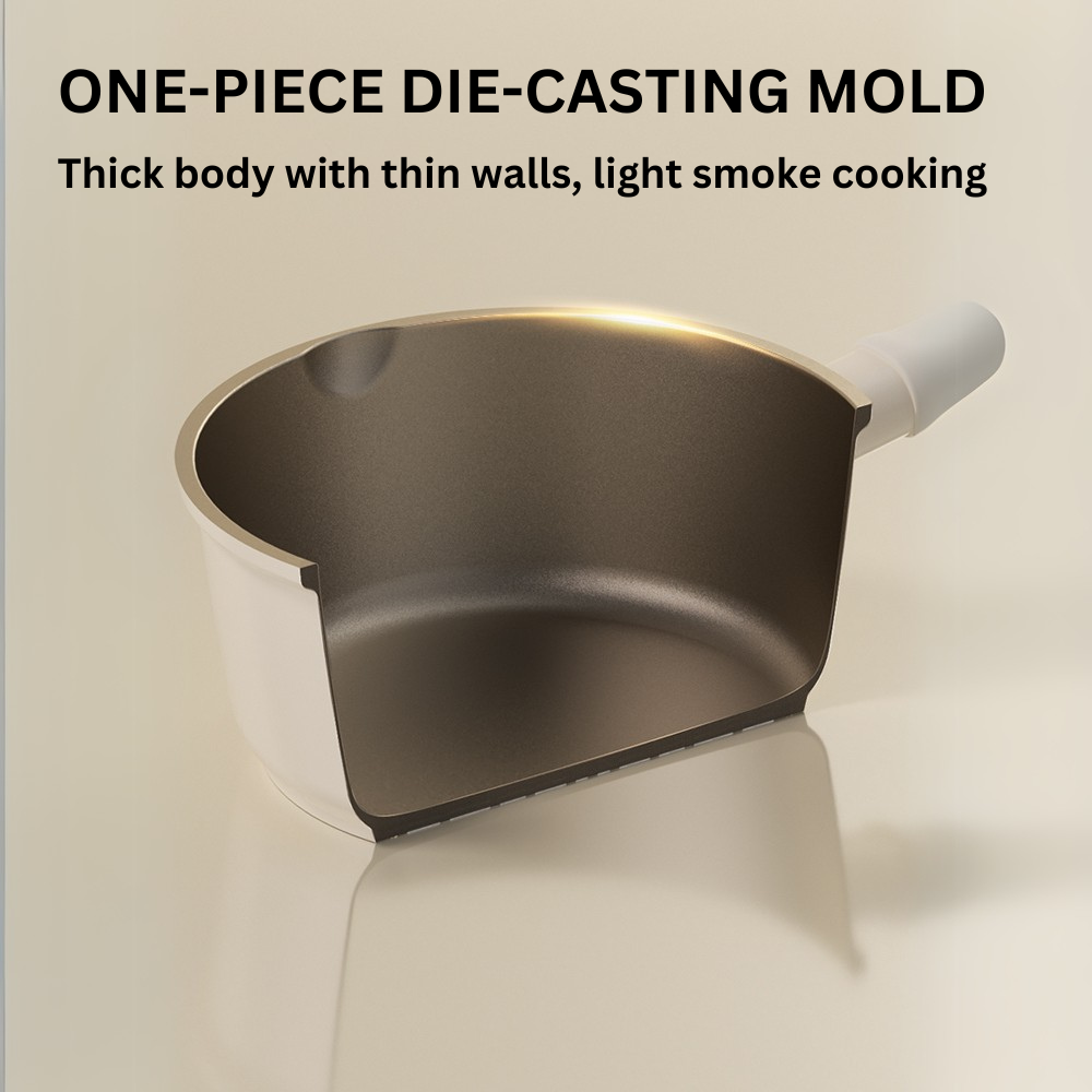 Cooker King White Titanium Saucepan 20cm
