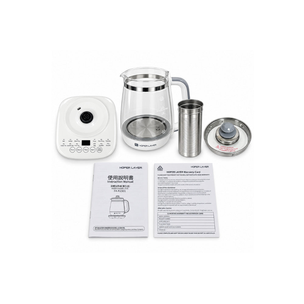 Hoper Layer FA-KS1501 Multi-Functional Kettle 1.5L