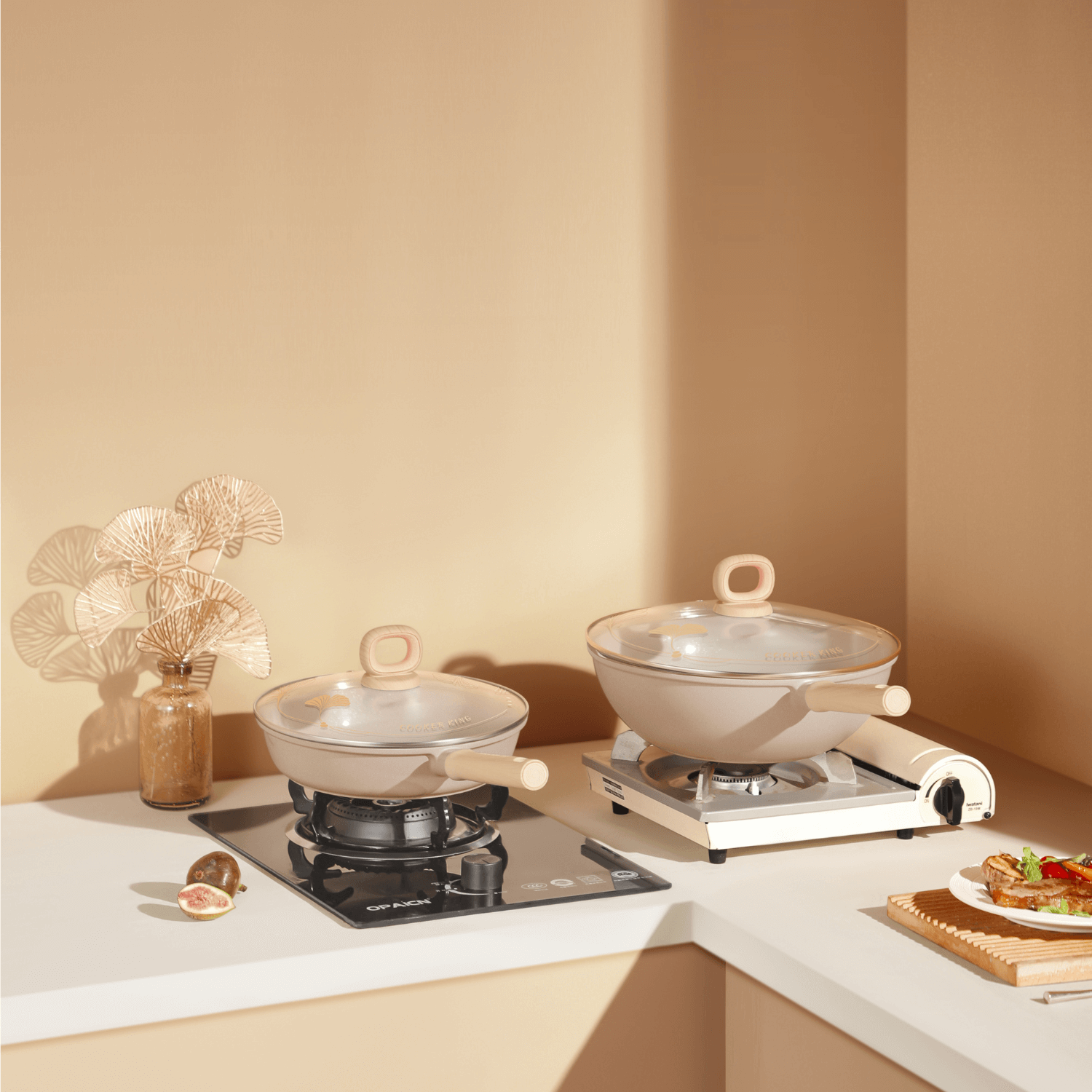 Cooker King Ceramic Crystal Frying Pan 24cm