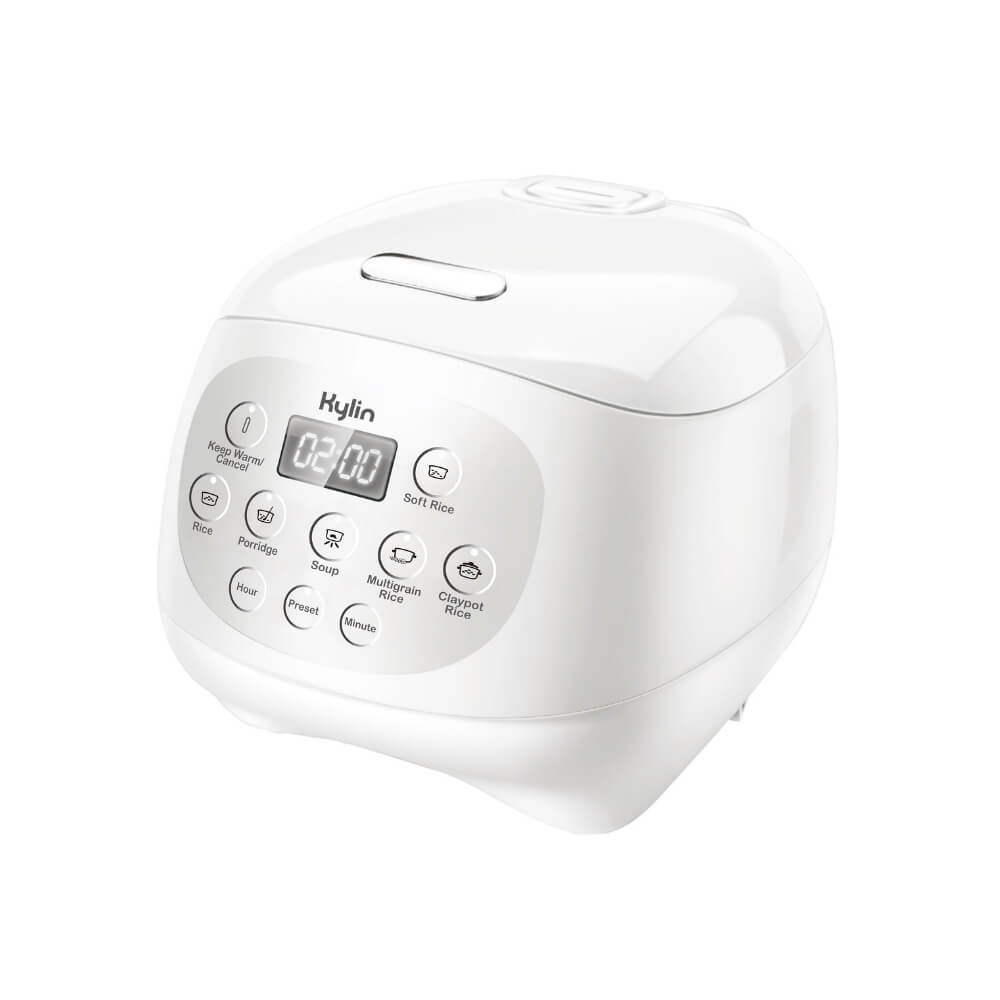 Kylin Electric No Coating Ceramic 3 Cup Mini Rice Cooker 1.2L AU-K1012