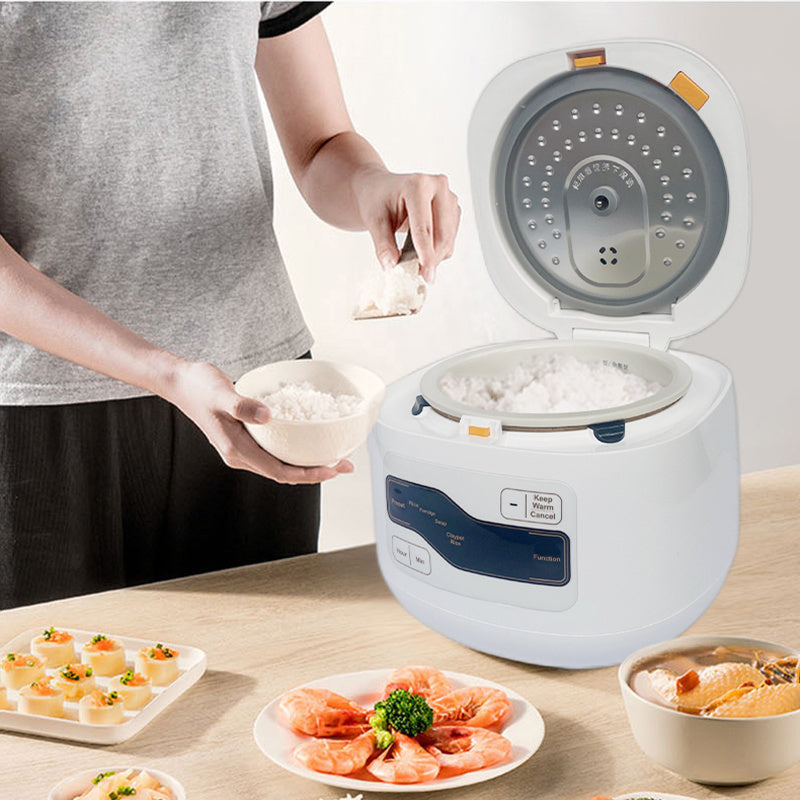 Kylin Electric No Coating Ceramic 4 Cups Rice Cooker 2L White AU-K1020