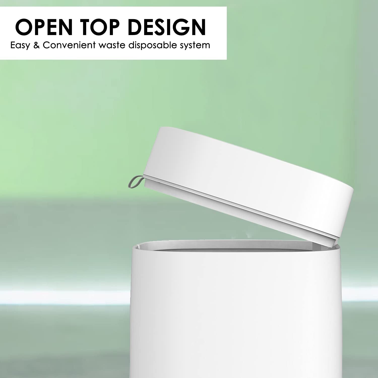 Townew T-Air Lite Rubbish Bin Automatic Trash Can 16.3L - White