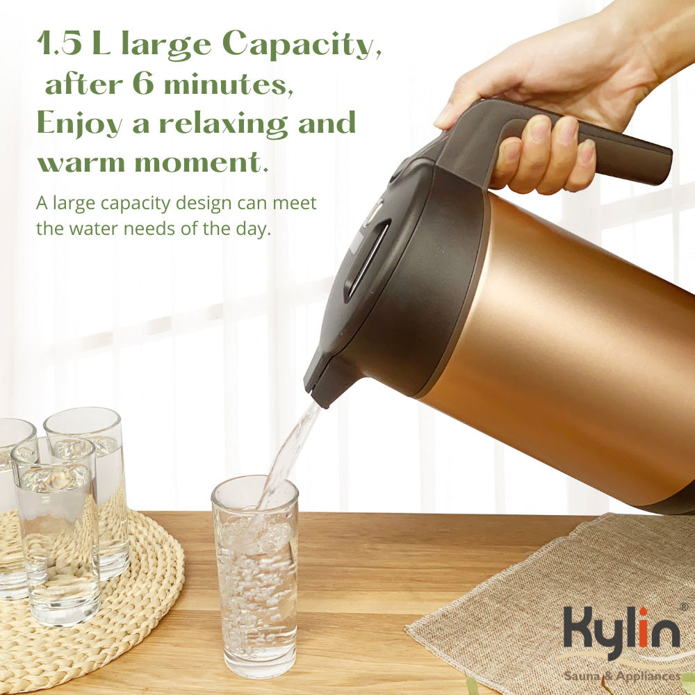 Kylin Vacuum Thermal Insulated Kettle 1.5L AU-K5015