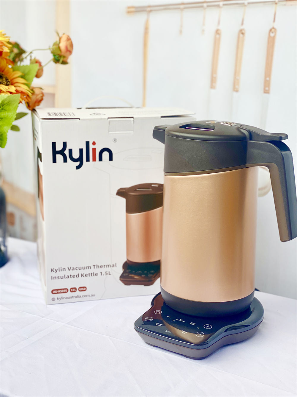 Kylin Vacuum Thermal Insulated Kettle 1.5L AU-K5015