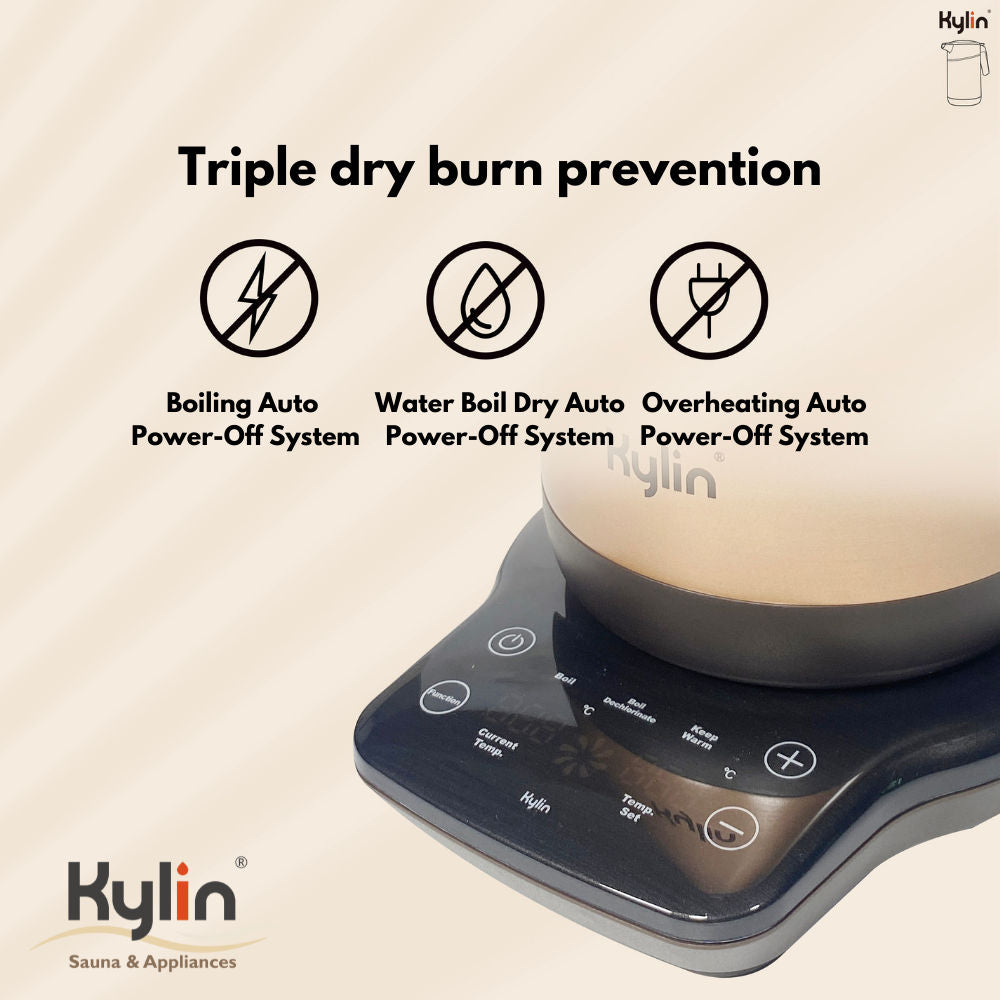 Kylin Vacuum Thermal Insulated Kettle 1.5L AU-K5015