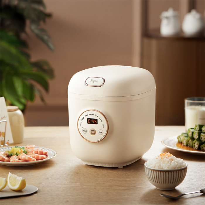 Kylin Electric Mini Multi-Function Rice Cooker 2 cups AU-K6612 Beige