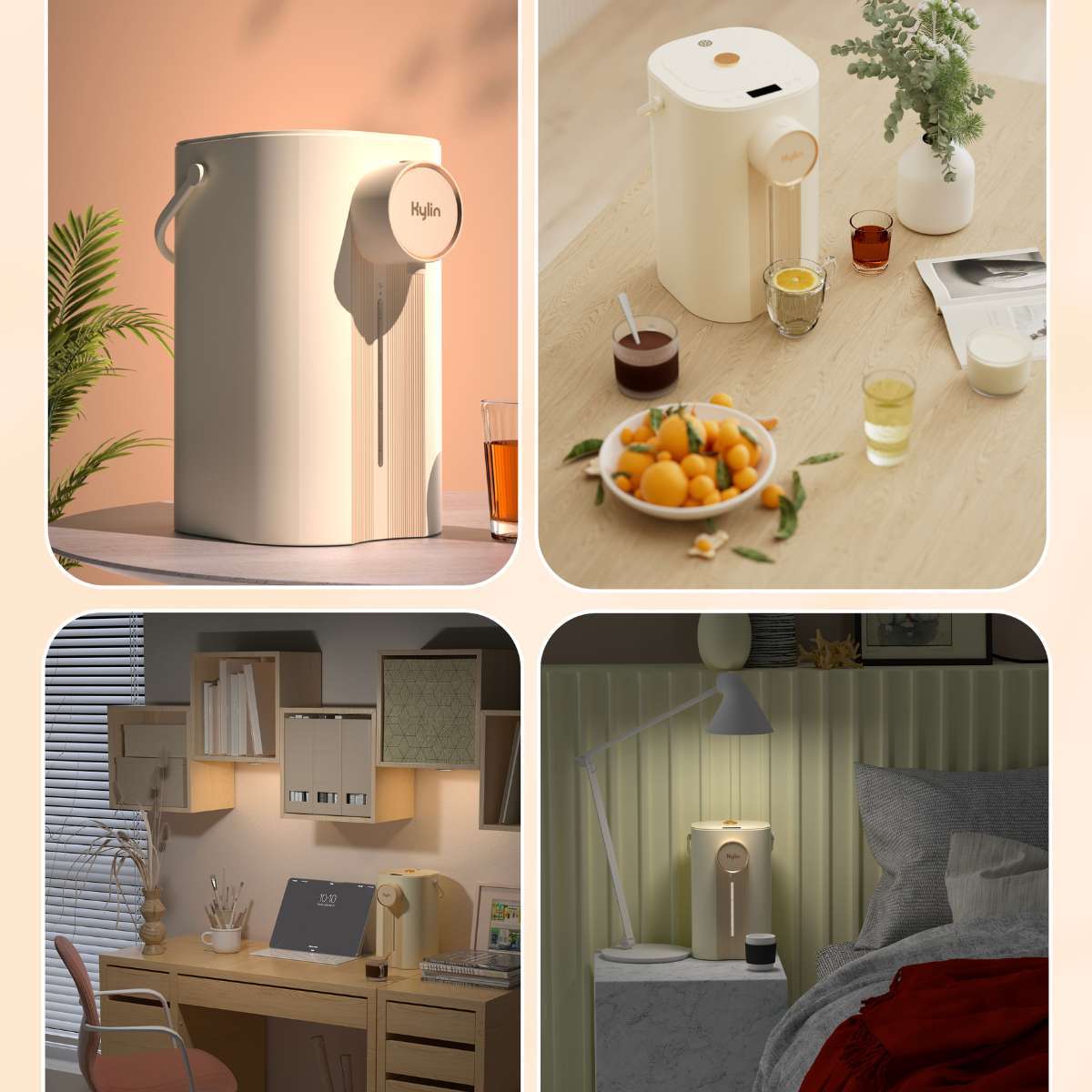 Kylin Electric Thermal Airpot/Instant Hot Water Dispenser 5.0L AU-K6750