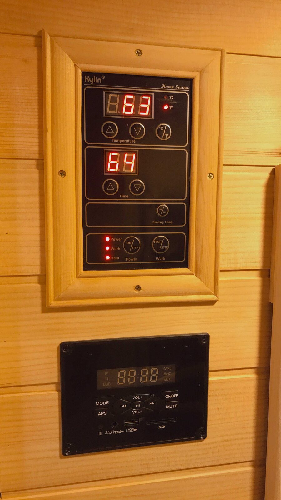 Kylin Portable Compact Carbon Fibre Heating Far Infrared Sauna 1 Person KY-192/K8102