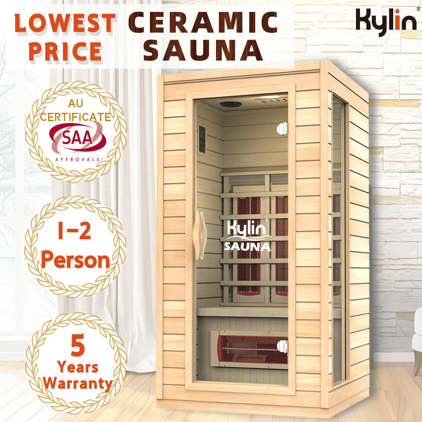 Kylin Ceramic Infrared Sauna 1 person - KY1A5/K8103
