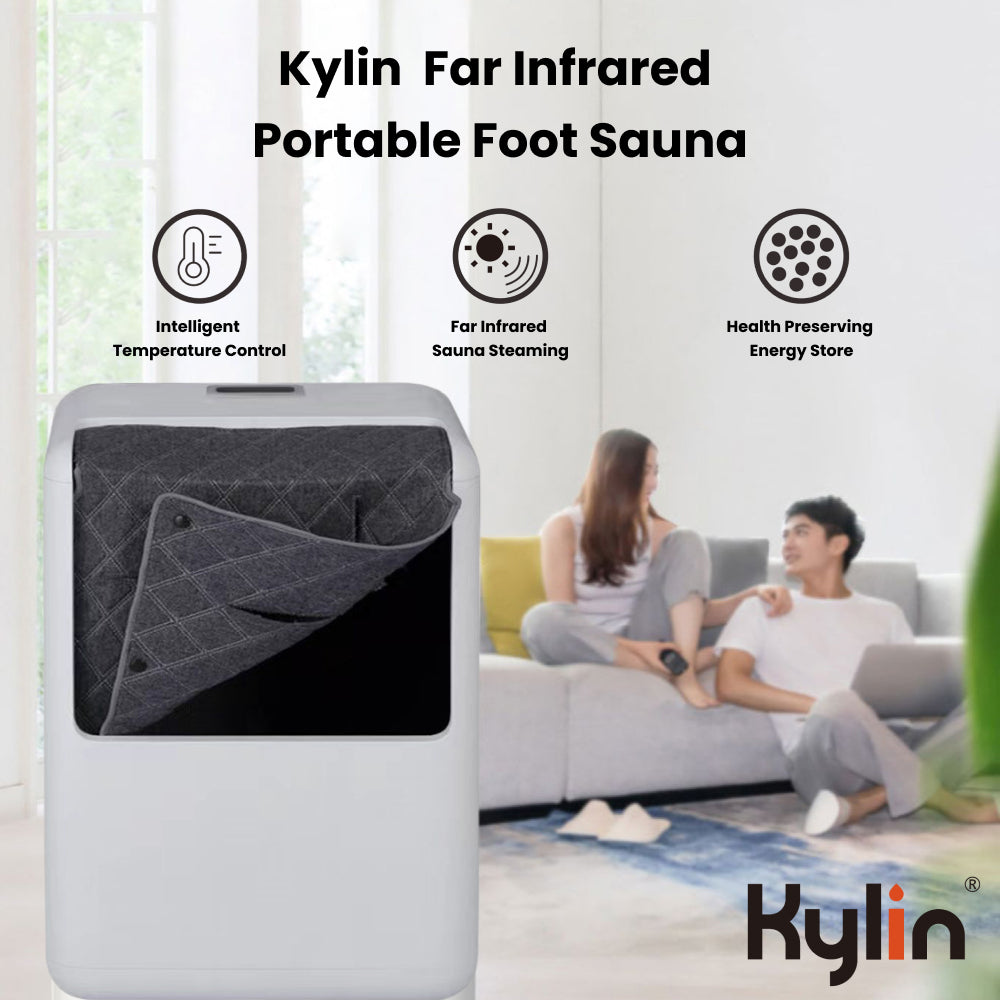 Kylin Touch-Screen Far Infrared Portable Foot Sauna FBB-L3100