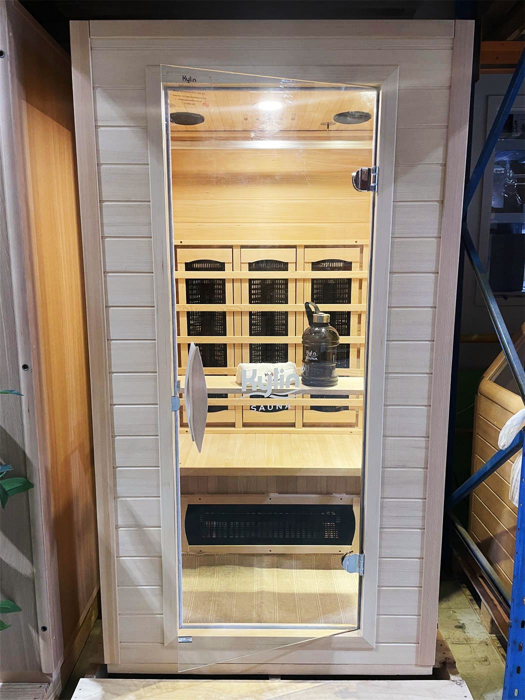 Kylin Ceramic Infrared Sauna 1 person with portable table - KY1B5/K8104