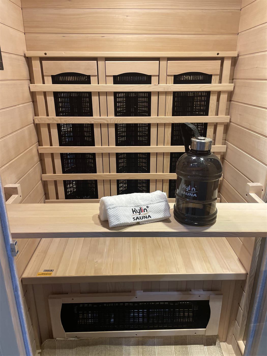 Kylin Ceramic Infrared Sauna 1 person with portable table - KY1B5/K8104