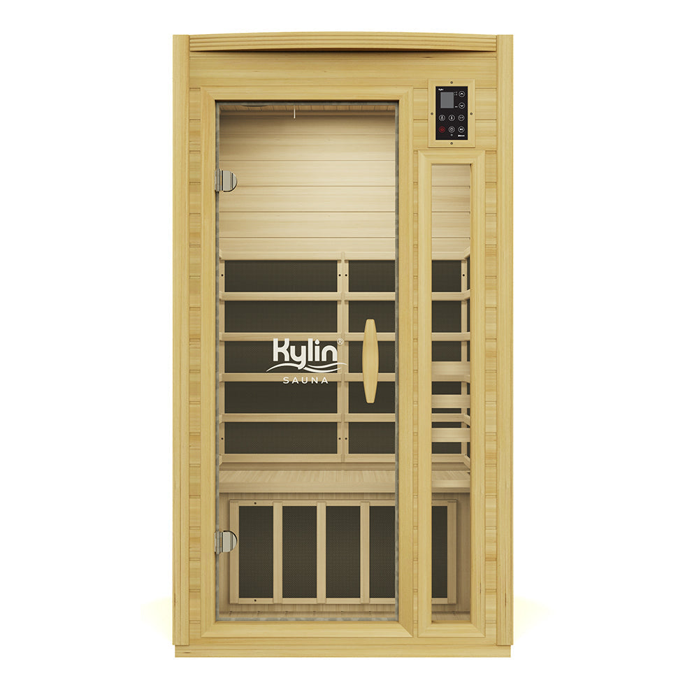Kylin Low EMF Carbon Infrared Sauna Room 1 Person - K8107 Low EMF