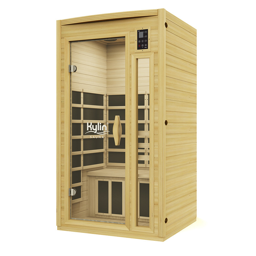 Kylin Low EMF Carbon Infrared Sauna Room 1 Person - K8107 Low EMF