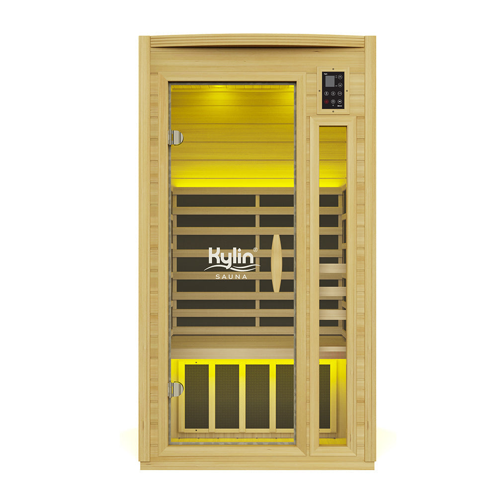 Kylin Full Spectrum Carbon Infrared Sauna Room 1 Person - K8109 FS