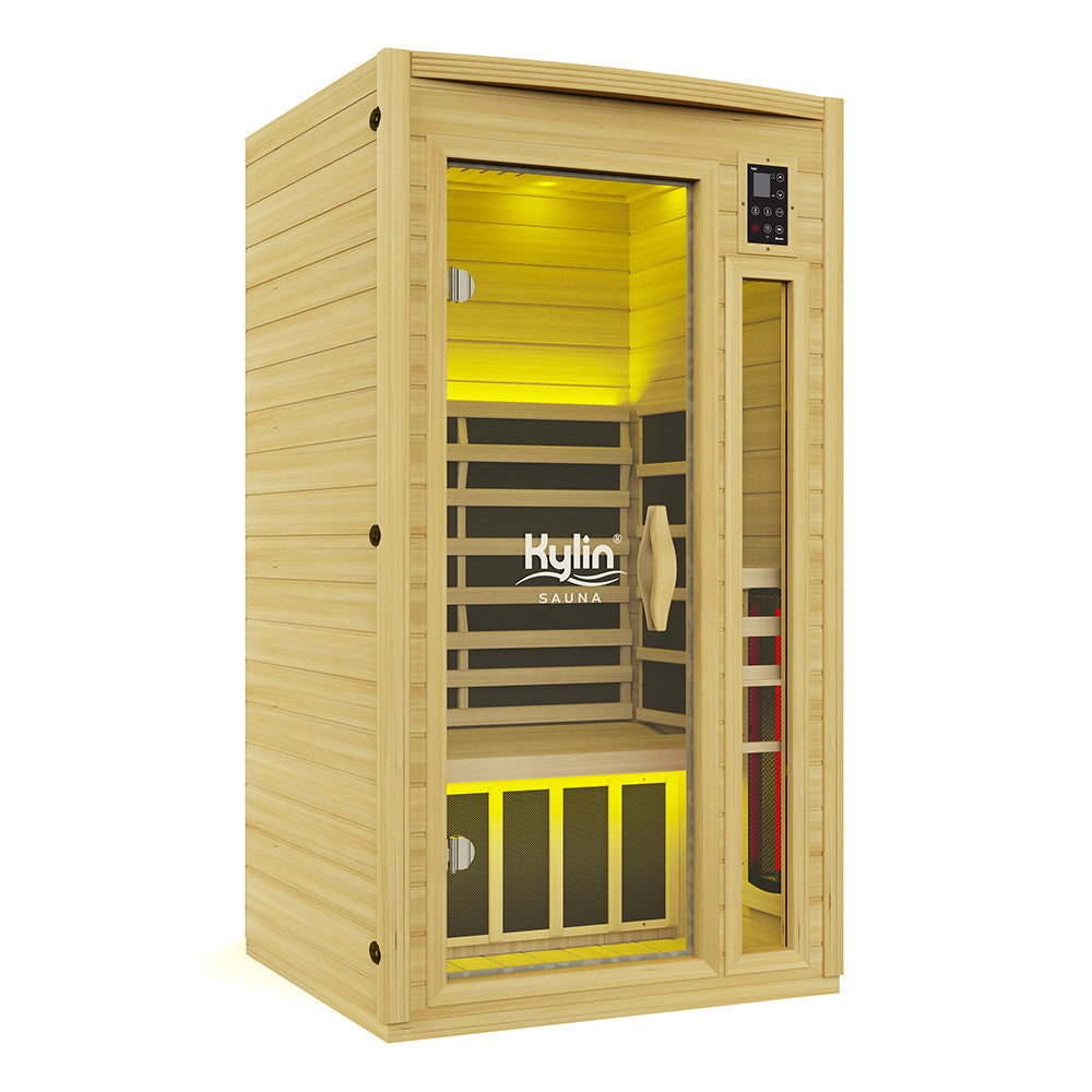 Kylin Full Spectrum Carbon Infrared Sauna Room 1 Person - K8109 FS