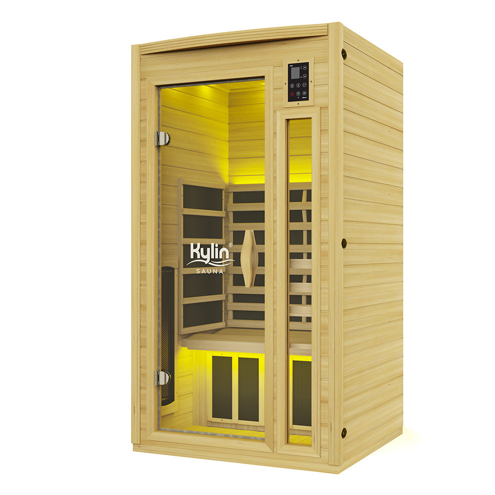 Kylin Full Spectrum Carbon Infrared Sauna Room 1 Person - K8109 FS