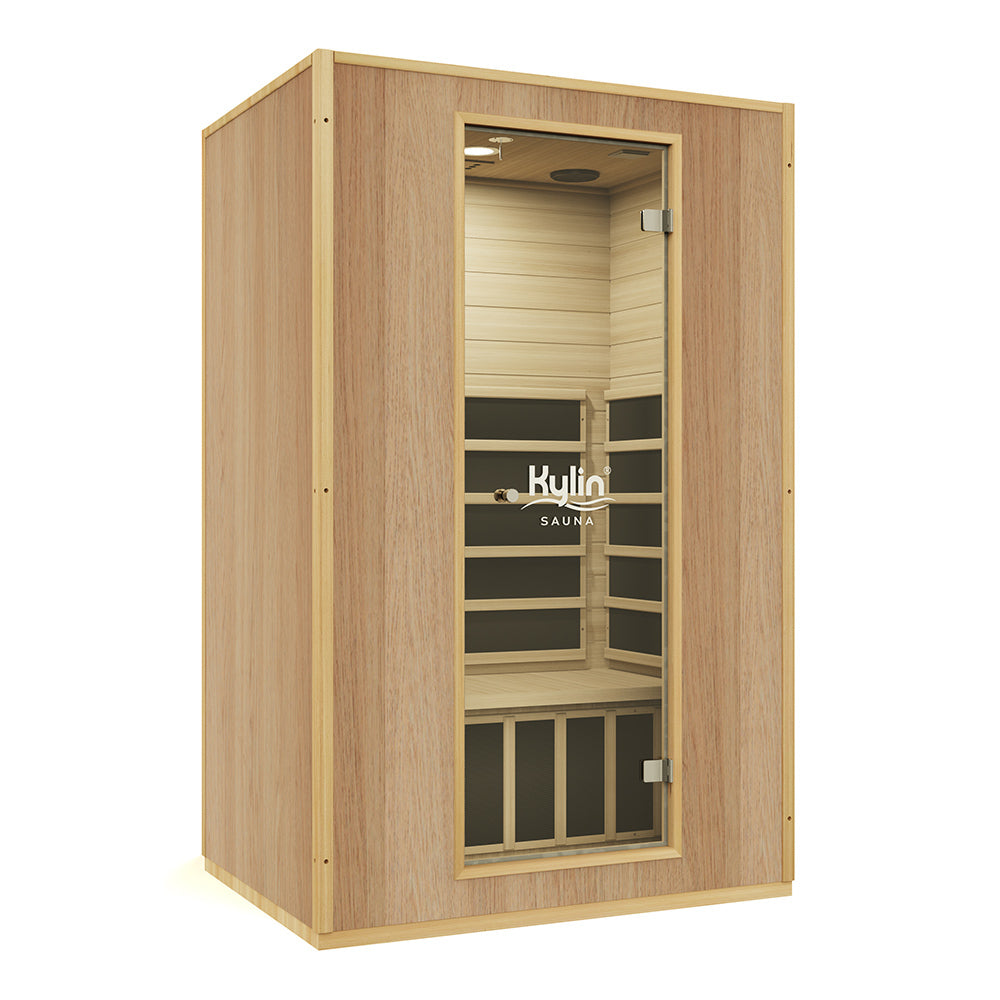 Kylin Modern Carbon Far Infrared Sauna Room 2 person - K8201