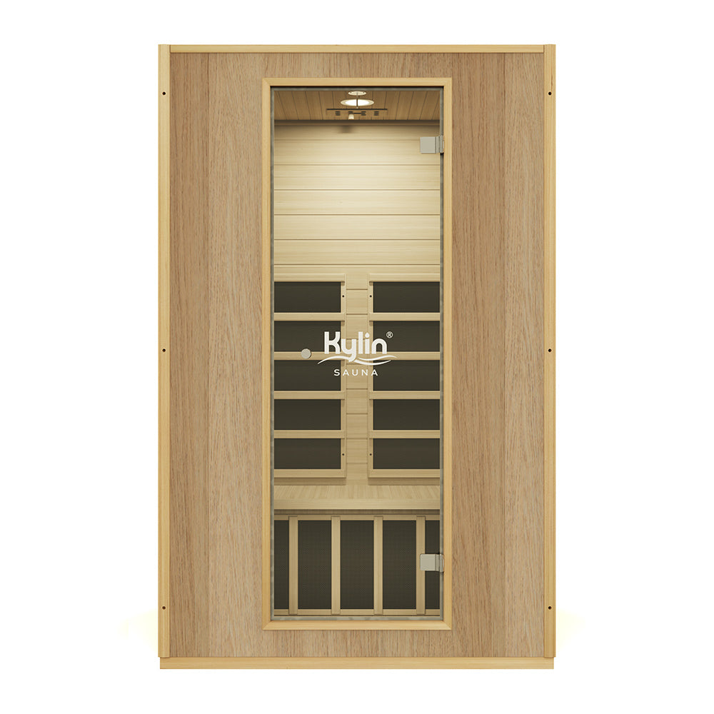 Kylin Modern Carbon Far Infrared Sauna Room 2 person - K8201